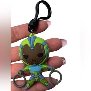 Black Panther Wakanda Forever Nakia Bag Clip/Keychain.